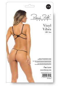 Trakasti ženski komplet Rene Rofe 7553030BLK-2